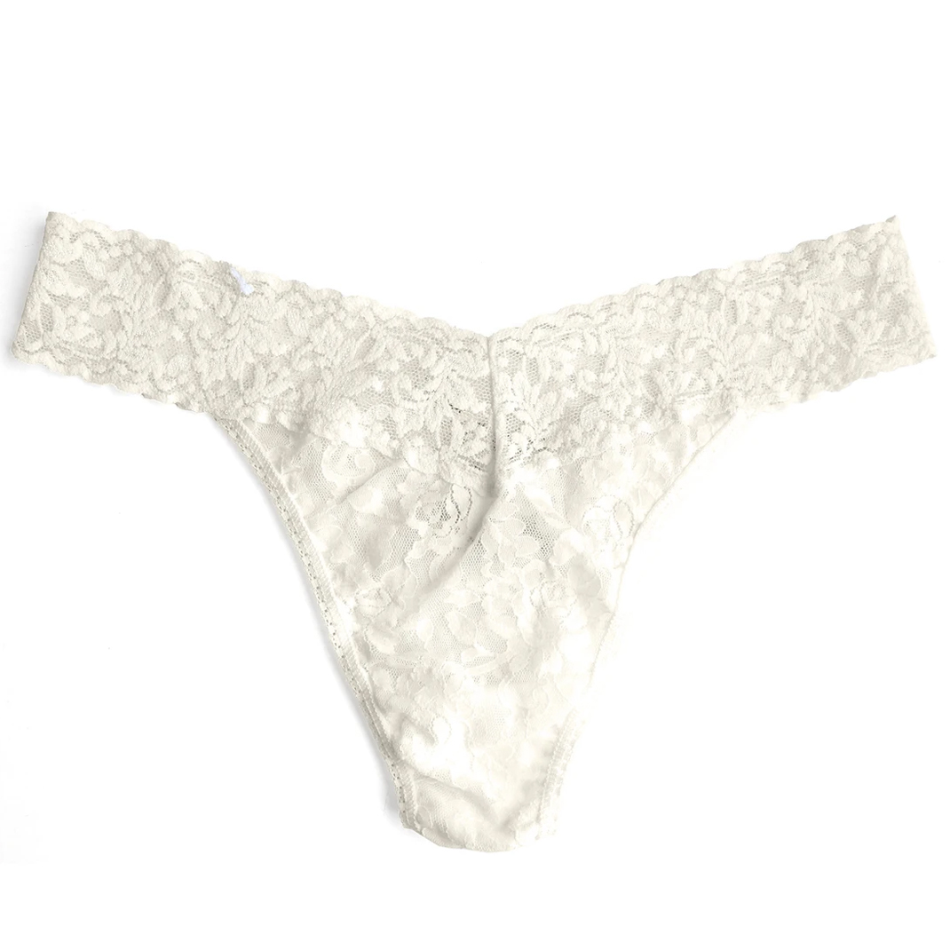 hanky-panky-4811-signature-lace-original-rise-thong-marshmallow hanky-panky-4811-signature-lace-original-rise-thong-marshmallow
