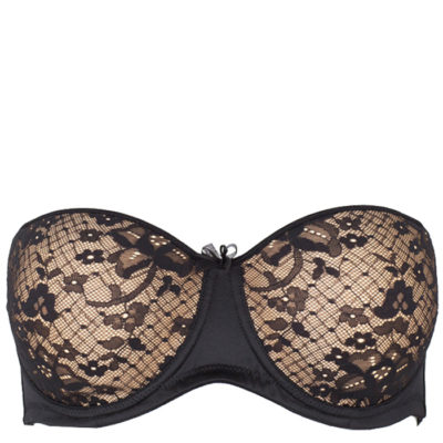 Empreinte Melody Strapless Bra - Black