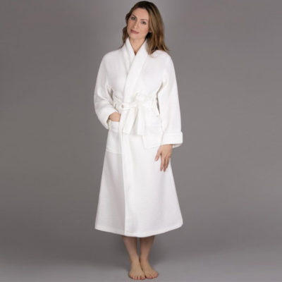 KayAnna Long Waffle Spa Robe