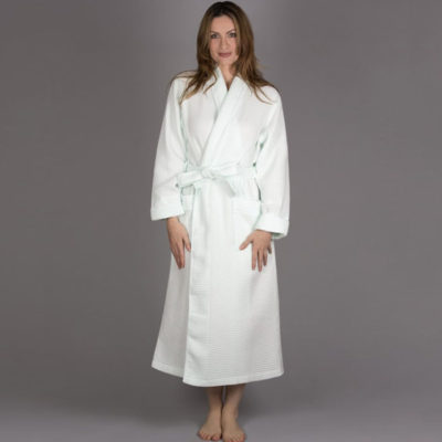 KayAnna Long Waffle Spa Robe