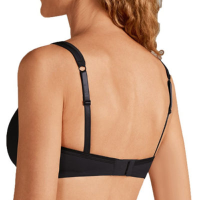 Ameona-Lara-Satin-wire-free-post-surgical-bra-44212-black-3-bare-basicsics-lingerie-vancouver-richmond