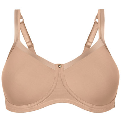 Amoena Lara Satin Post Surgical Wireless T-shirt Bra