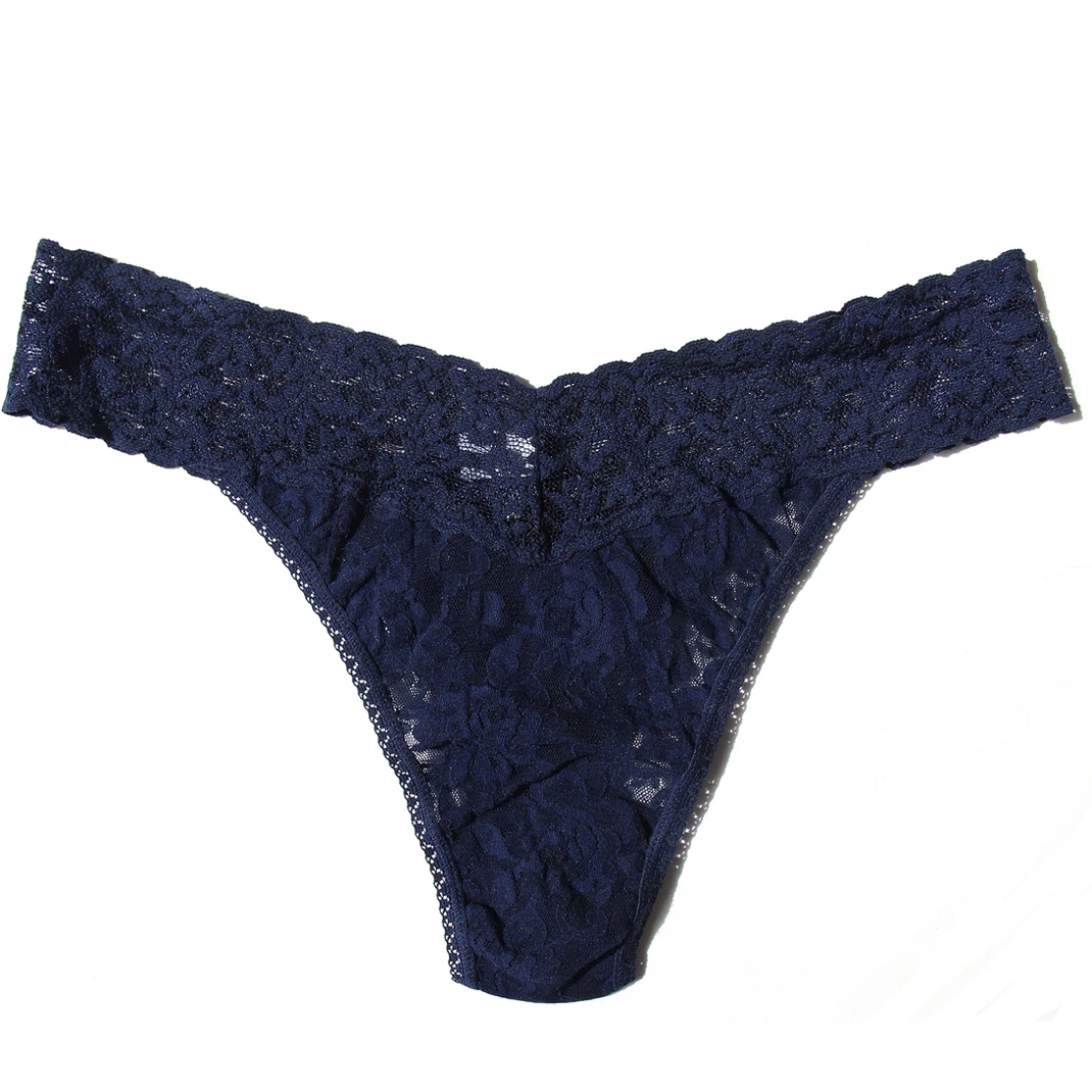 hanky-panky-4811-signature-lace-original-rise-thong-navy hanky-panky-4811-signature-lace-original-rise-thong-navy