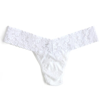 hanky-panky-4911-signature-lace-low-rise-thong-white hanky-panky-4911-signature-lace-low-rise-thong-white