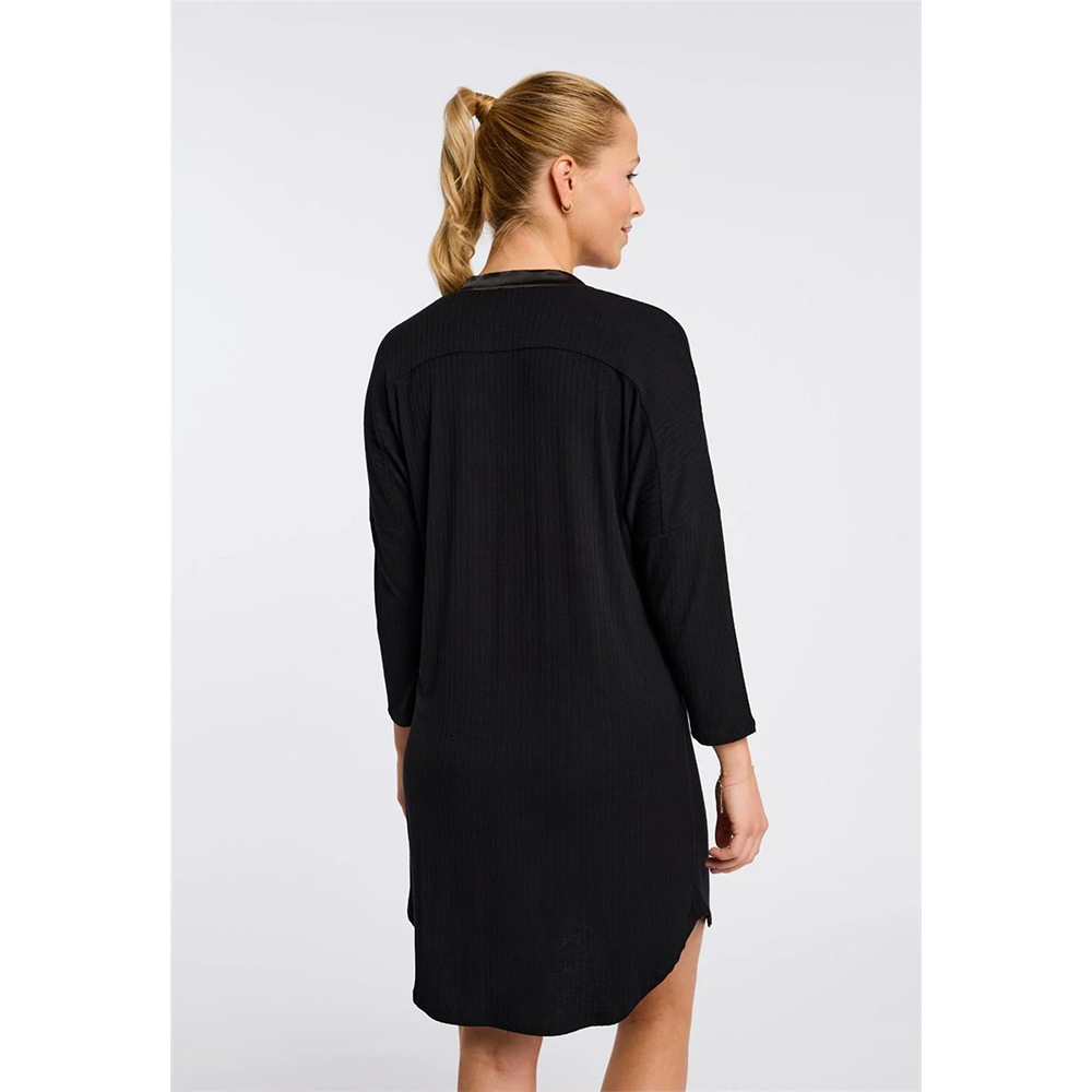 Fleur’t-lingerie-Dolman-nightshirt-6004-black-b