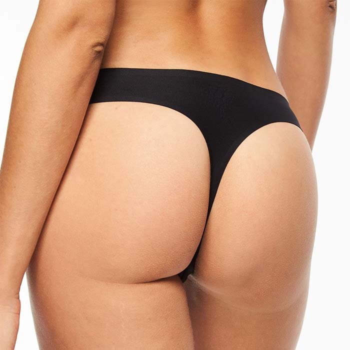 Chantelle-softstretch-thong-black-2649-back