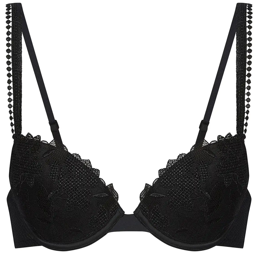 Simone-Perele-Dahlia-plunge-Push-up-14V34-black