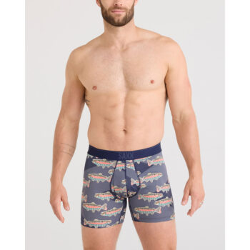 Saxx Quest Men's Underwear - Mosaic Trout