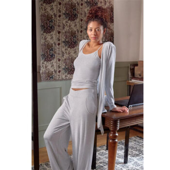 Fleur’t Spaghetti Strap Camisole and Flared Leg Pant
