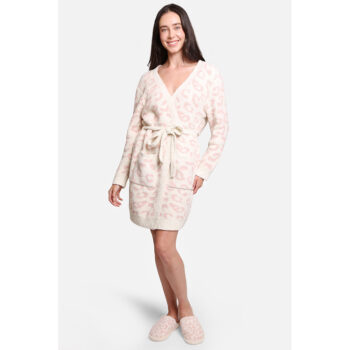 ComfyChic Leopard Print Luxury Soft Robe