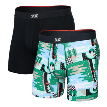 Saxx Vibe Xtra Men's Underwear 2PK- Geo Golf