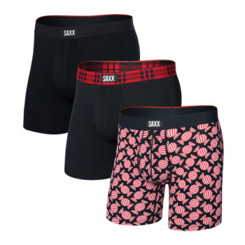 Saxx Vibe Xtra Men's Underwear 3PK- Sweet Stripe