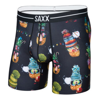 Saxx Volt Breathable Mesh Men's Underwear - Deck the Pineapples