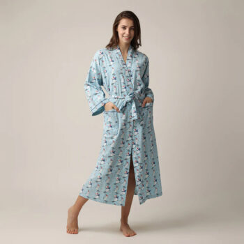 Mahogany-sleepwear-snowman_ski-cotton-robe-NF13R-front2