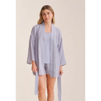 Fleur’t Coastal 3-Piece Travel PJ Set