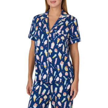 Kate Spade Icy Treats Cropped PJ Set