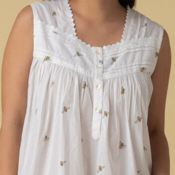 mahogany-bees-cotton-nighgown-V111SG-4