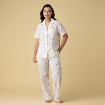Mahogany Bees Short Sleeve PJ