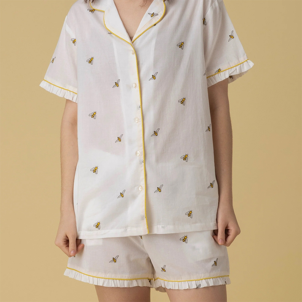 mahogany-bees-cotton-shorty-pj-V111sfpj-3