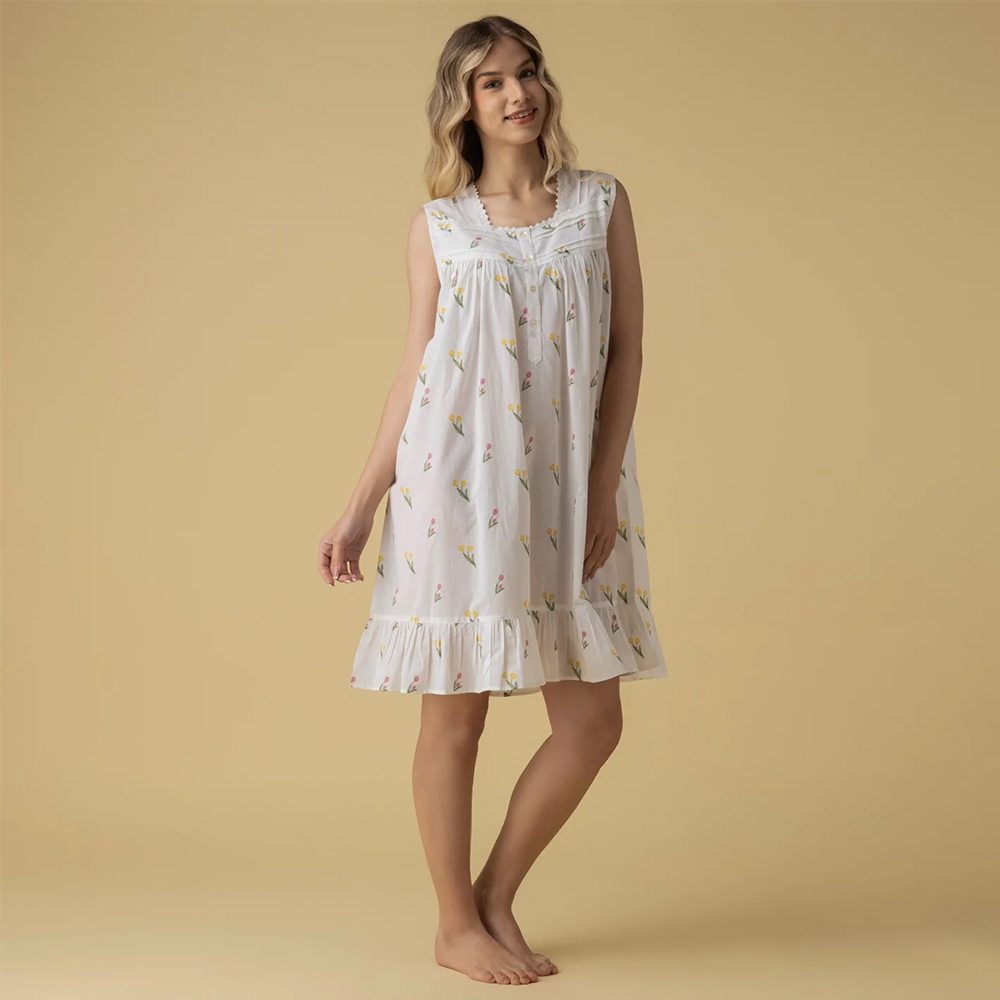 mahogany-tulip-cotton-nighgown-V109SG-2
