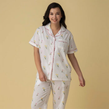 Mahogany Bees Short Sleeve PJ