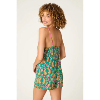 PJ Salvage Cheetah Bonita Dreams Shorty PJ Set