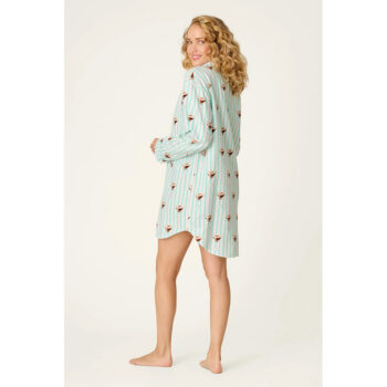 PJ Salvage Espresso Martini Flannel Nightshirt