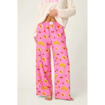 PJ Salvage Sweet Cherry Tart Flannel Pajama Pants