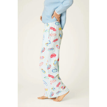 PJ Salvage Out of Office Eyemask Flannel Pajama Pants