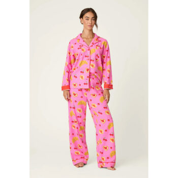 PJ Salvage Sweet Cherry Tart 3-Piece Flannel PJ Set
