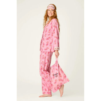 PJ Salvage Sweeter Than Sugar Candy Cane 4-Piece PJ Set