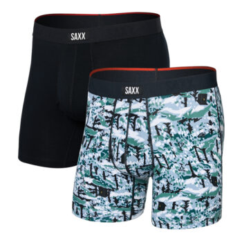 Saxx Vibe Xtra Men's Underwear 2PK- Snow Shadow